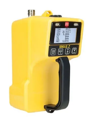 RKI Instruments 725-033 Eagle 2 5Gas Monitor LEL&PPM/O2/CO/HCN/NH3