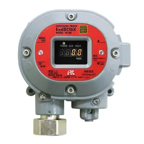 RKI SD-1DRI CH4 LEL Detector w/4-20mA Transmitter, Sample Adapter