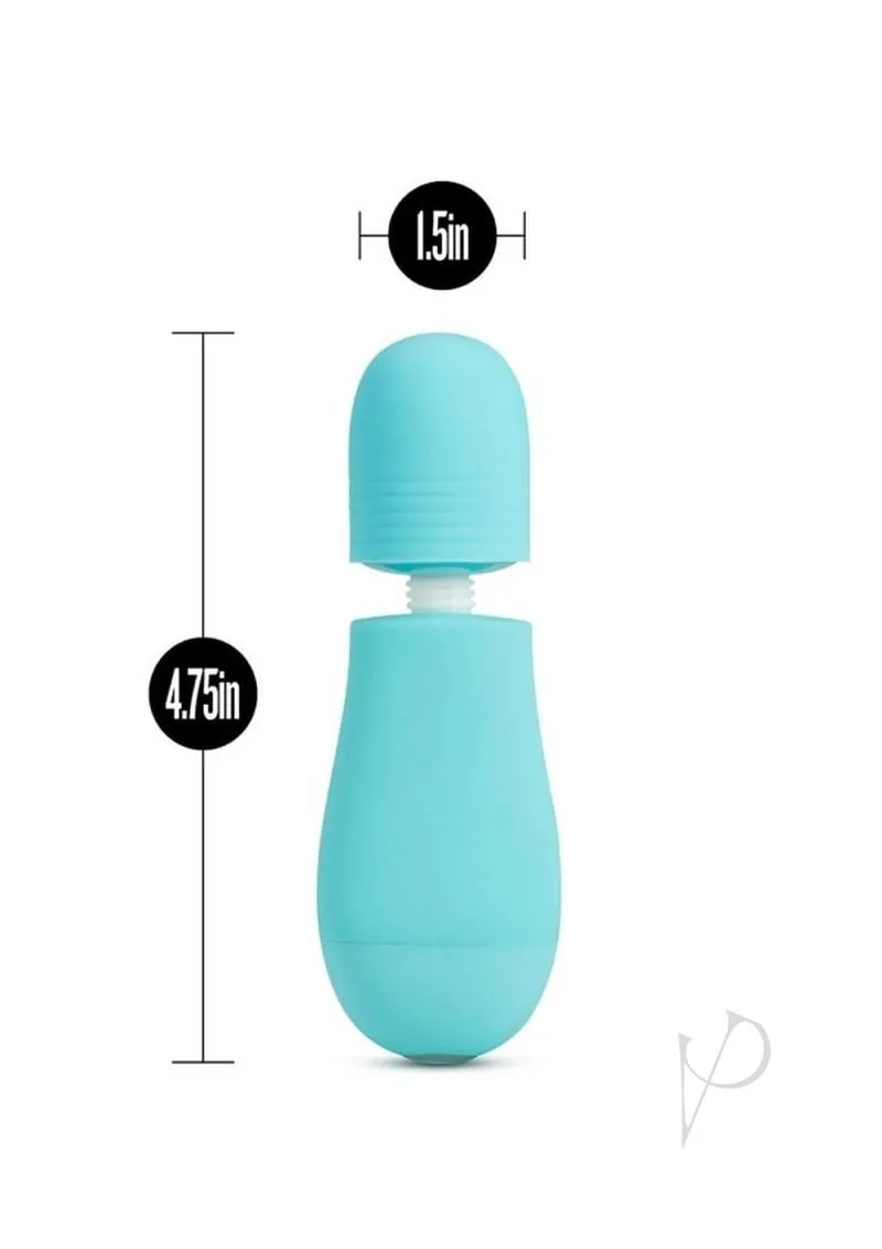 Rose Petite Massage Wand Blue
