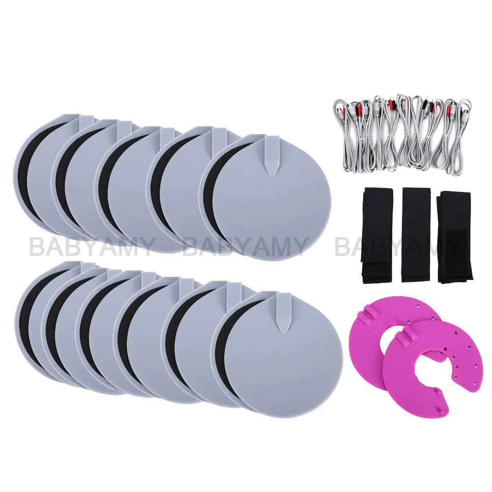 Russian Wave Electric Muscle Stimulatior Body Massage Machine Muscle Stimulation Micro Current Electrode Machine Breast Lifting