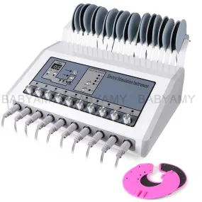 Russian Wave Electric Muscle Stimulatior Body Massage Machine Muscle Stimulation Micro Current Electrode Machine Breast Lifting