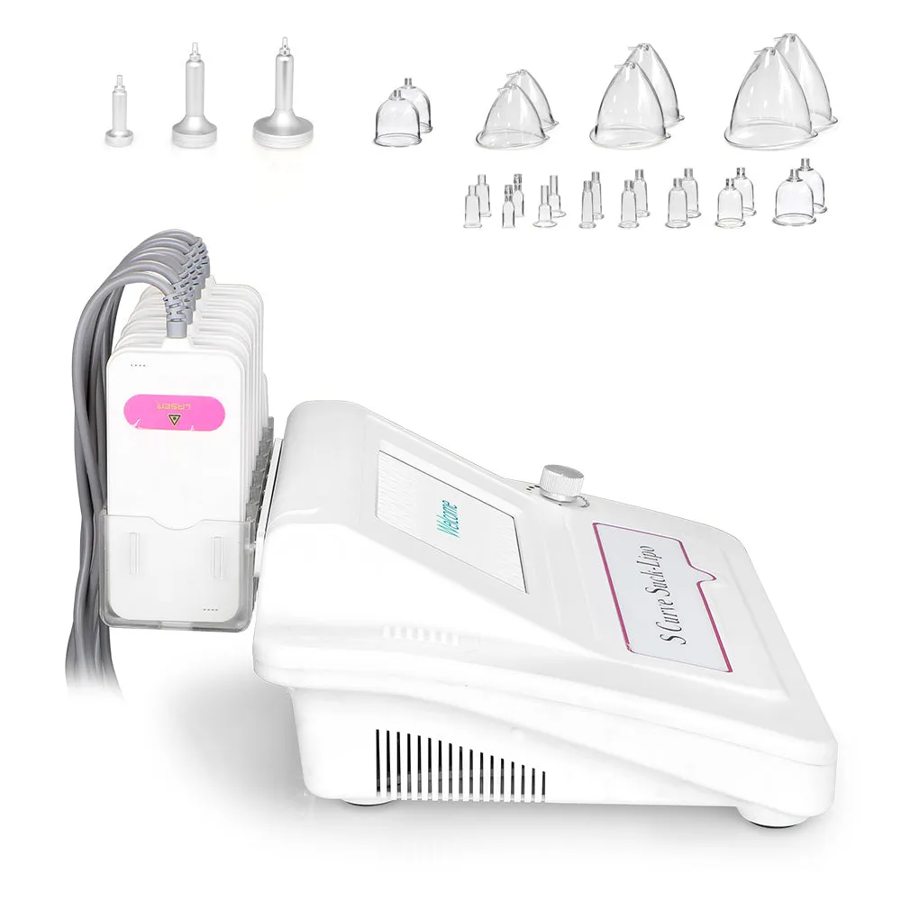S Curve Suck-Lipo Breast Enhancement Breast Lifting Lipo Laser Slimming Machine