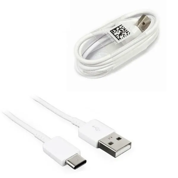 Samsung Galaxy A11 Support 15W Adaptive Fast Charge Type-C Cable White