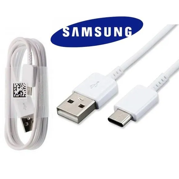Samsung Galaxy A11 Support 15W Adaptive Fast Charge Type-C Cable White