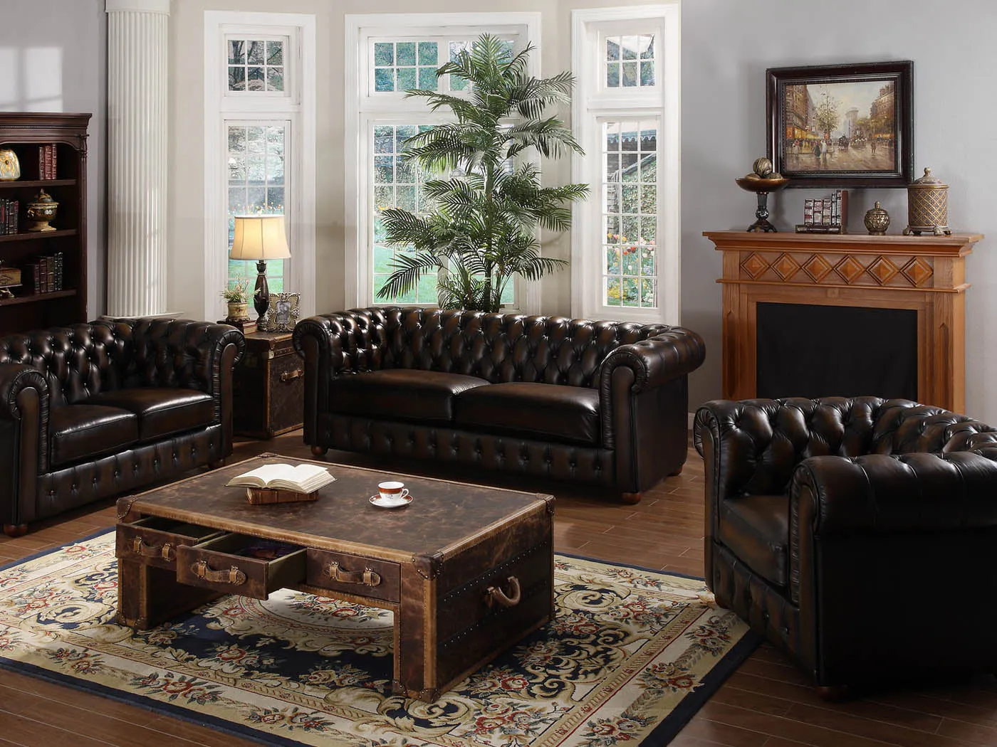 SANDRINGHAM CHESTERFIELD SOFA