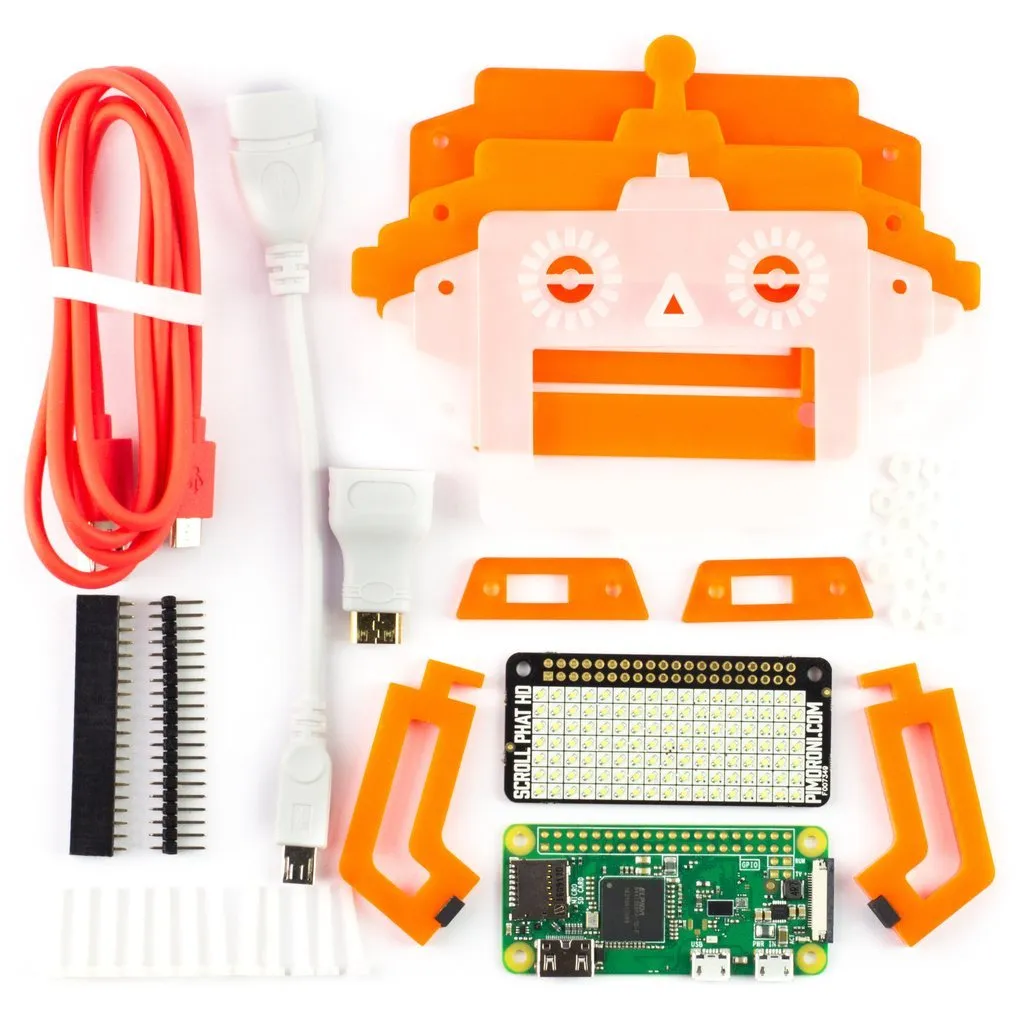 Scroll Bot - Pi Zero W Project Kit