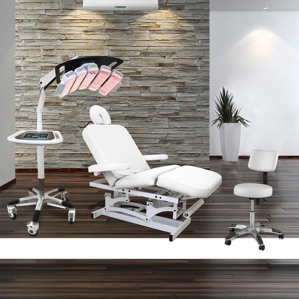 Silhouet-Tone LAGUNA MIST White Spa Electric Table 3-4 weeks for delivery