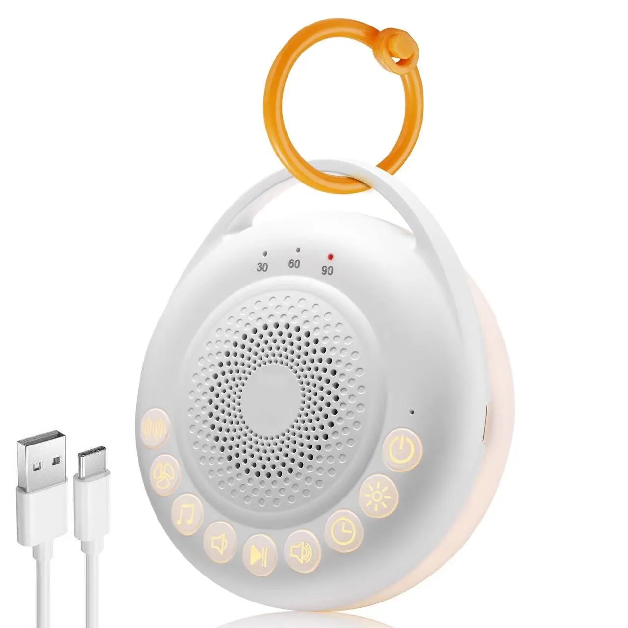 Sleepytot Sleep Portable White Noise Sound Machine & Nightlight