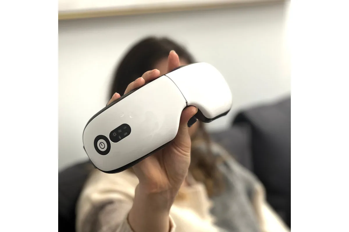 Smart Bluetooth Eye Massager Heat and Air Compression Massage