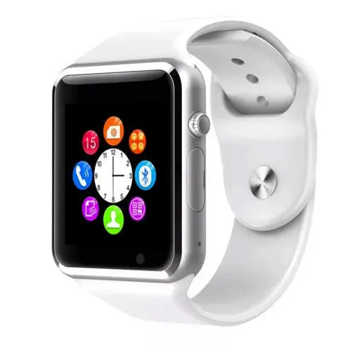 Smart Watch A1 Clock Sync Notifier Support SIM TF Card Connectivity iPhone Android