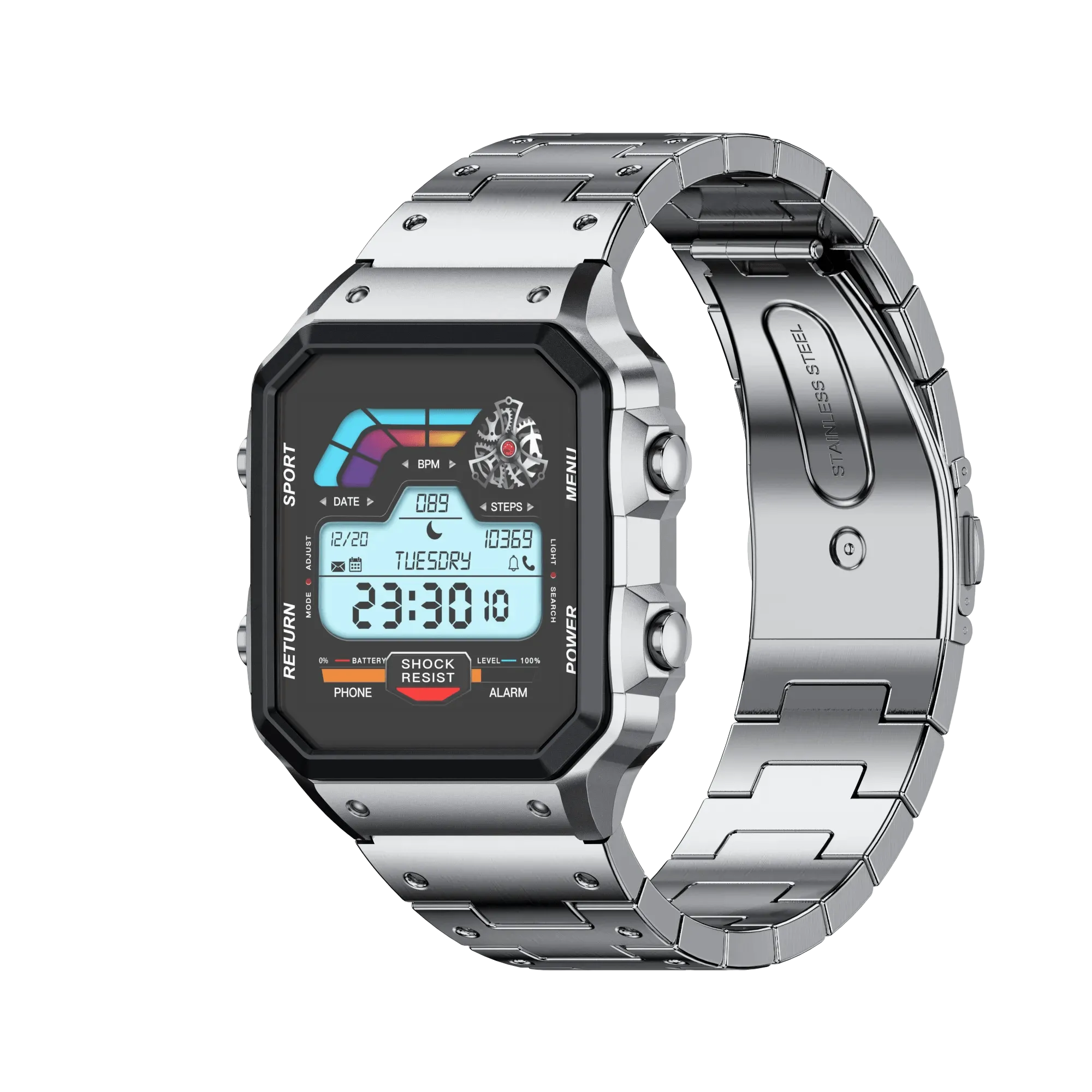 Smart Watch – Wireless Bluetooth Call Fitness Tracker for Android and iPhone