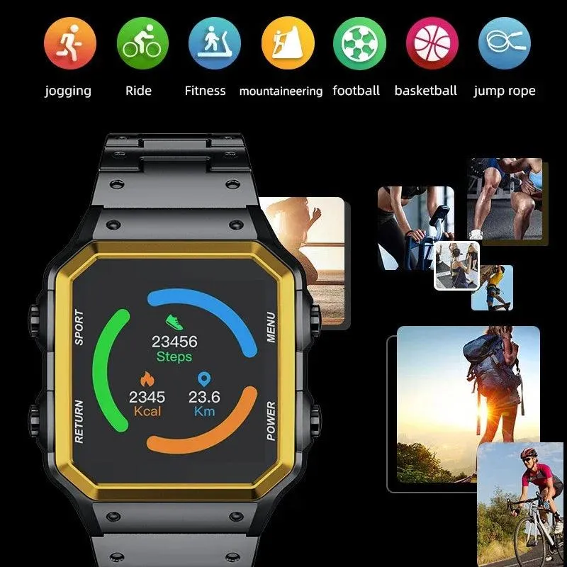 Smart Watch – Wireless Bluetooth Call Fitness Tracker for Android and iPhone