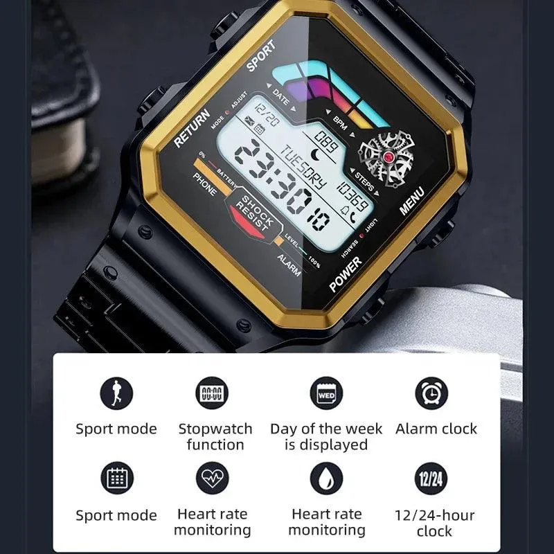 Smart Watch – Wireless Bluetooth Call Fitness Tracker for Android and iPhone