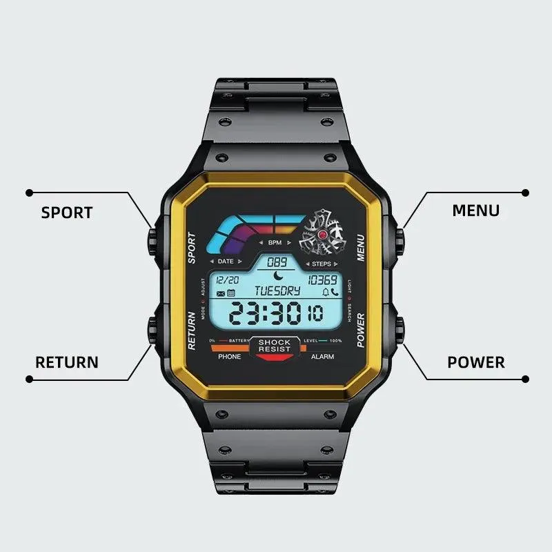 Smart Watch – Wireless Bluetooth Call Fitness Tracker for Android and iPhone