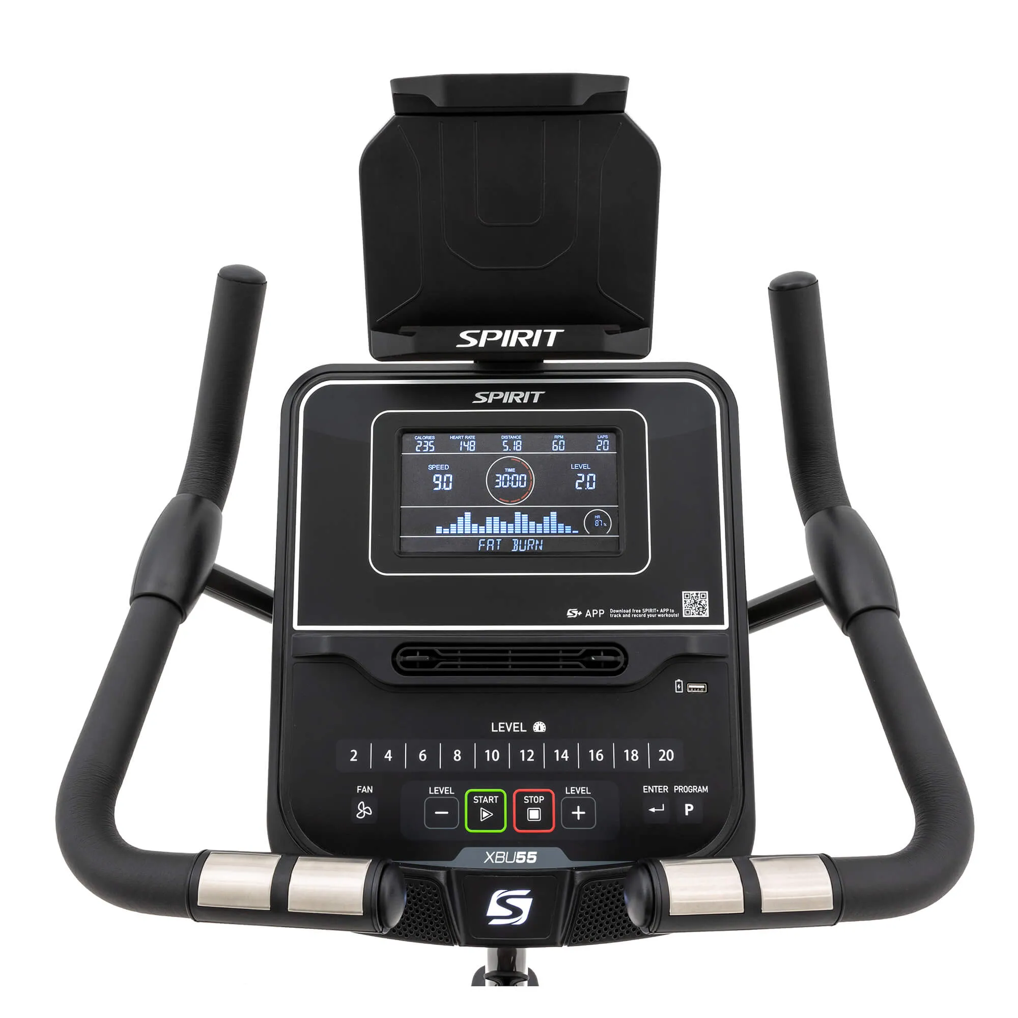 Spirit Fitness XBU55 Upright Bike