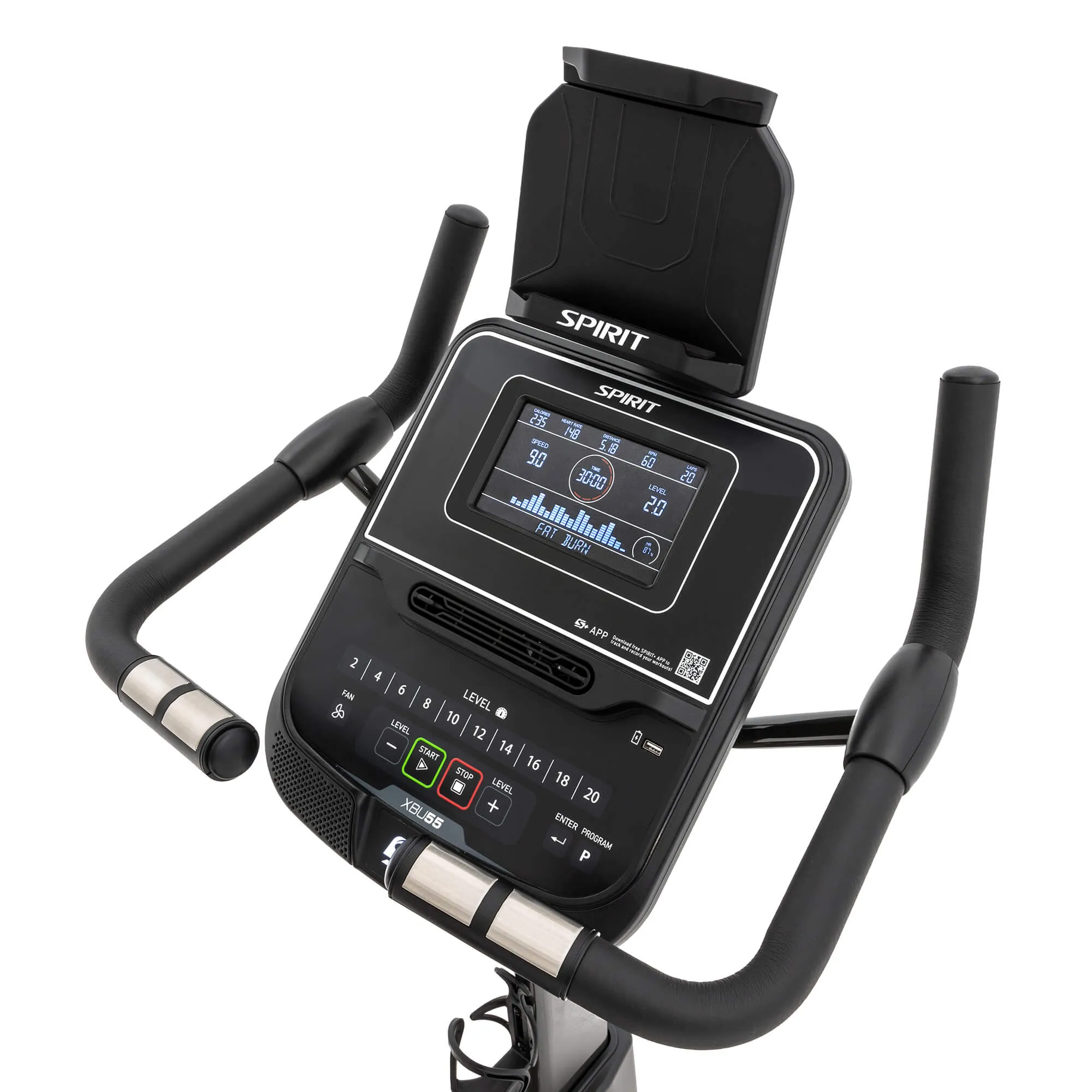 Spirit Fitness XBU55 Upright Bike