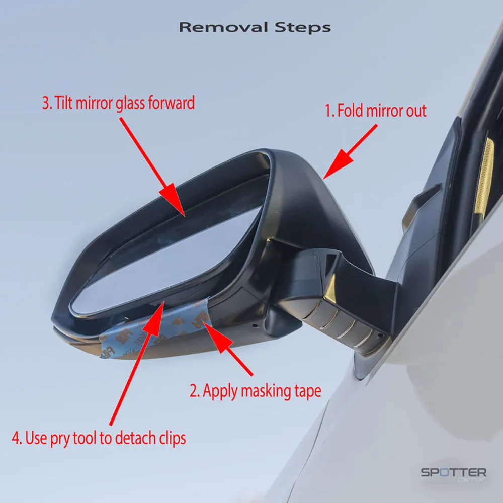 Spotter Mirror - With BSM - Toyota Tacoma (2016-2023), 4Runner (2022-2023)