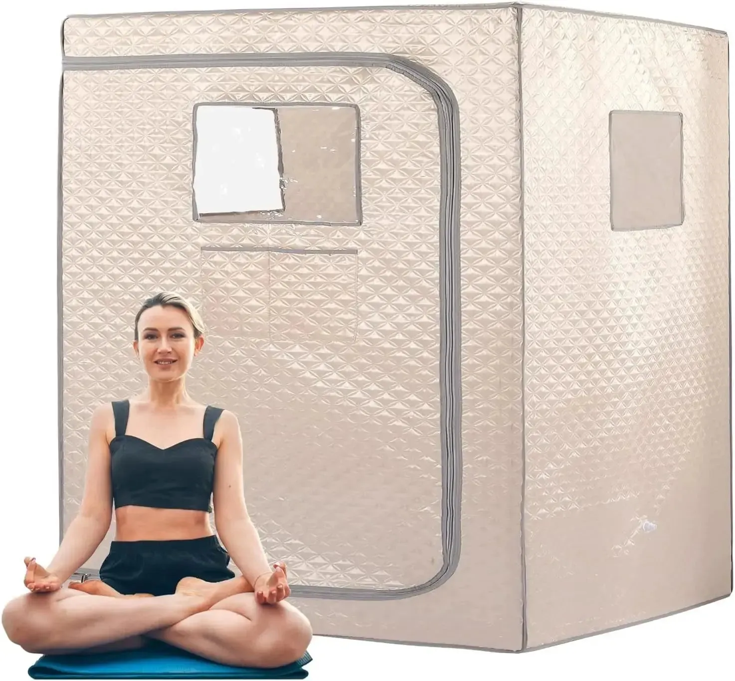 Steam home sauna Tent, Portable Full Body Home Spa Room, Excluding Steamer Sweat Steam Room