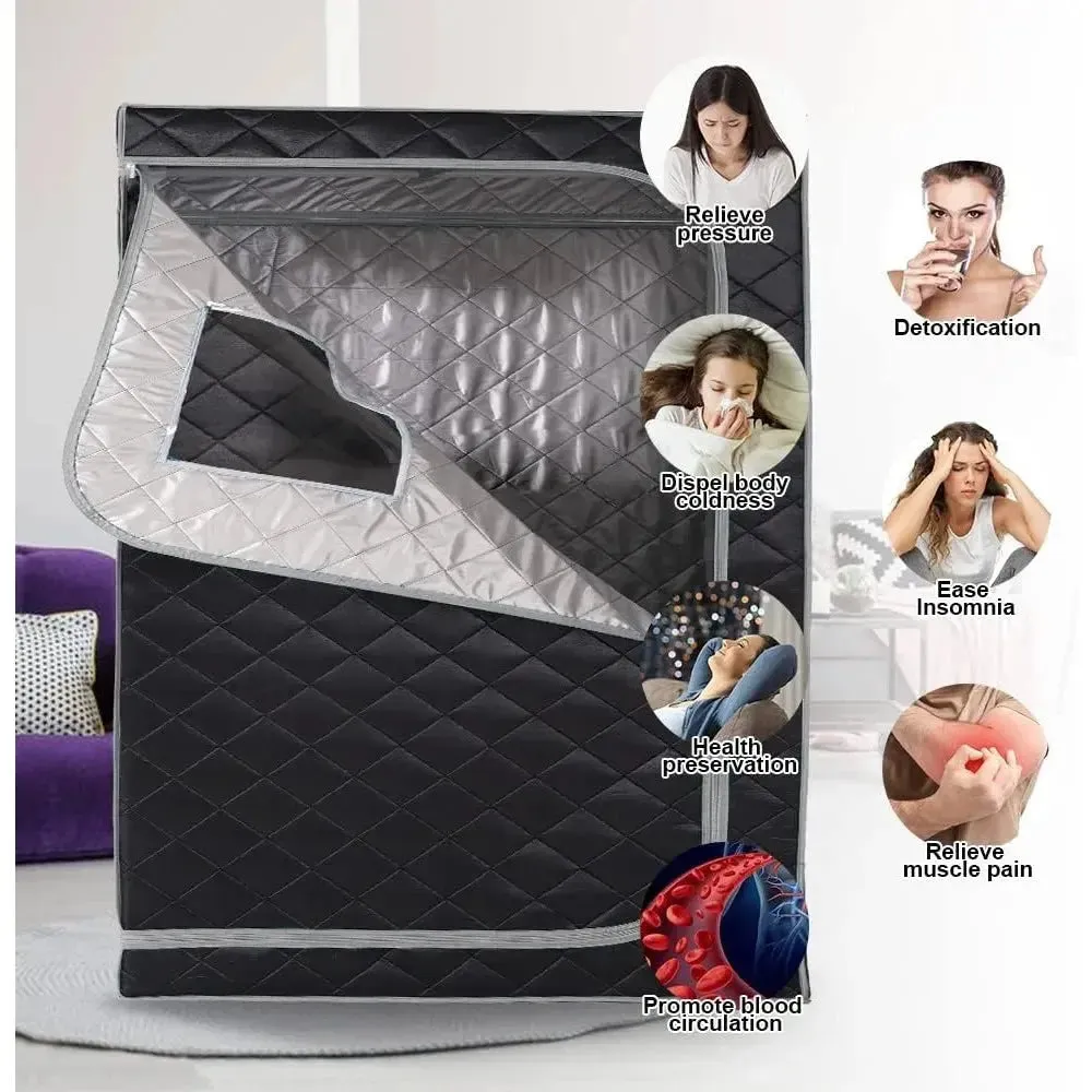 Steam home sauna Tent, Portable Full Body Home Spa Room, Excluding Steamer Sweat Steam Room