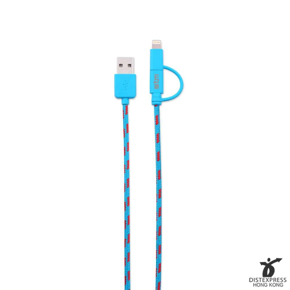 STM Elite series 2-in-1 Sync Charge Lightning Cable