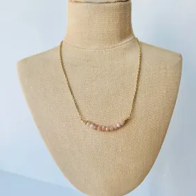 Sunstone Moon Necklace