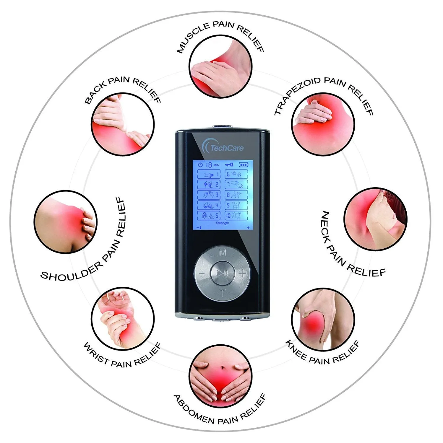TechCare Mini Massager Tens Unit