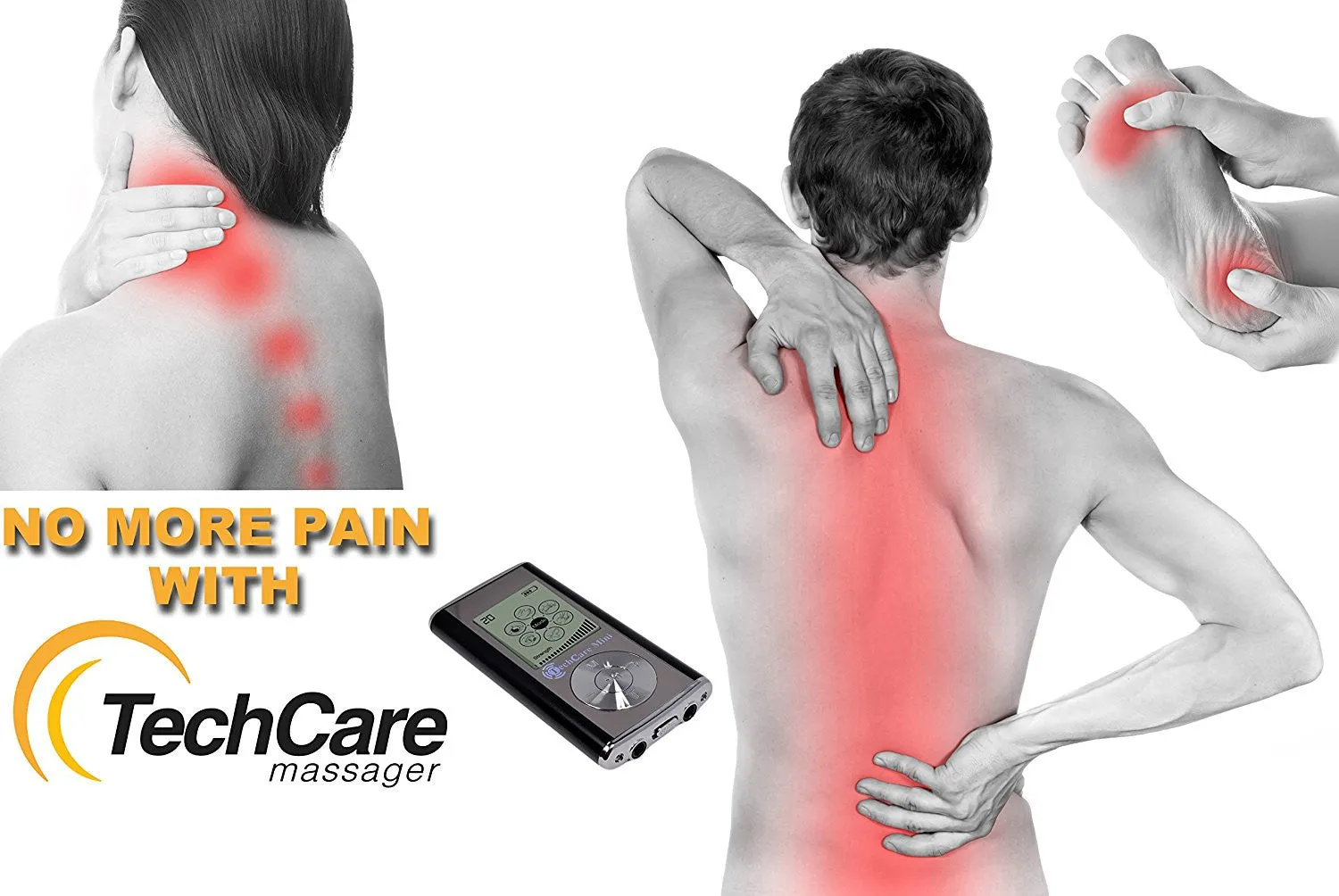 TechCare Mini Massager Tens Unit