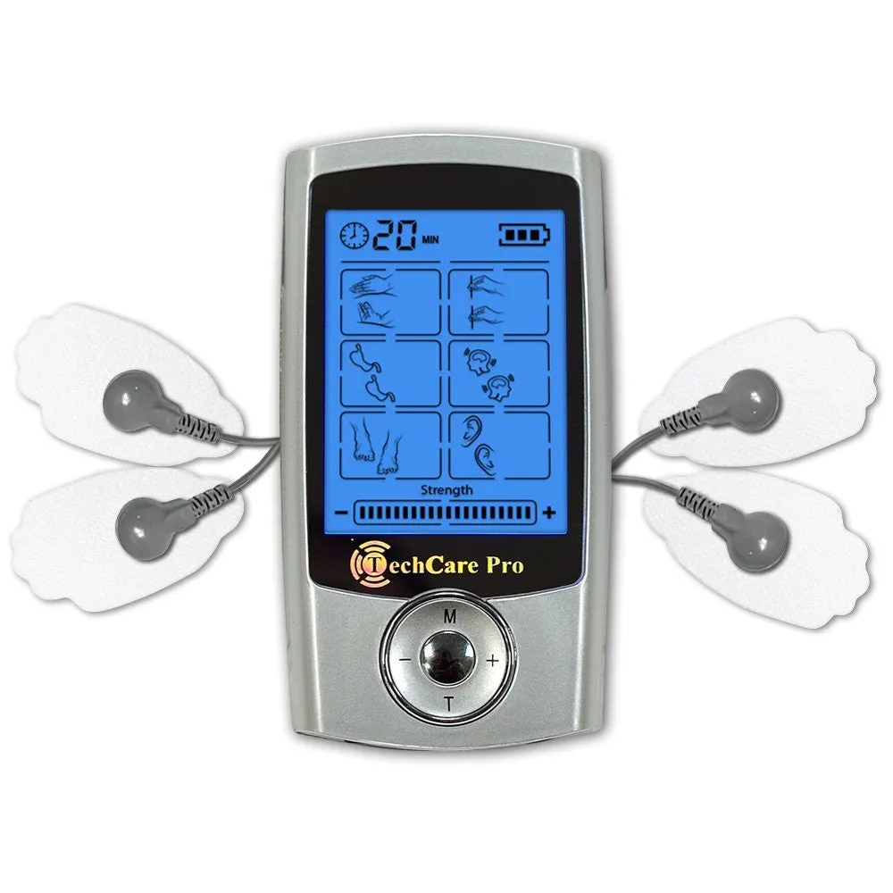 TechCare Pro 24 Tens Unit Modes 20   Belt   6 Patches