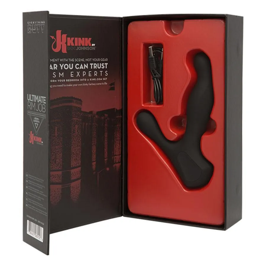 The Ultimate Prostate Massager Rim Job Anal Vibrator by Kink