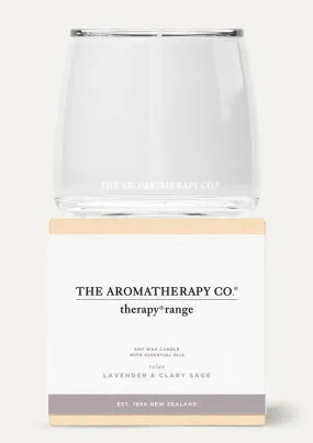 Therapy Candle Relax 260g - Lavender and Clary Sage