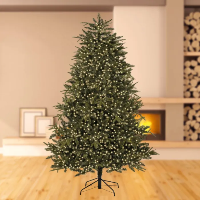 Treebright 500 LED Christmas Tree Lights With Timer - 12.5m - Warm White