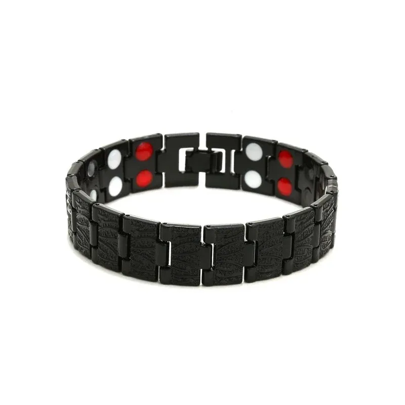 Trendy 4 Colors Weight Loss Energy Magnets Jewelry Slimming Bangle Bracelets Twisted Magnetic Therapy Bracelet Healthcare