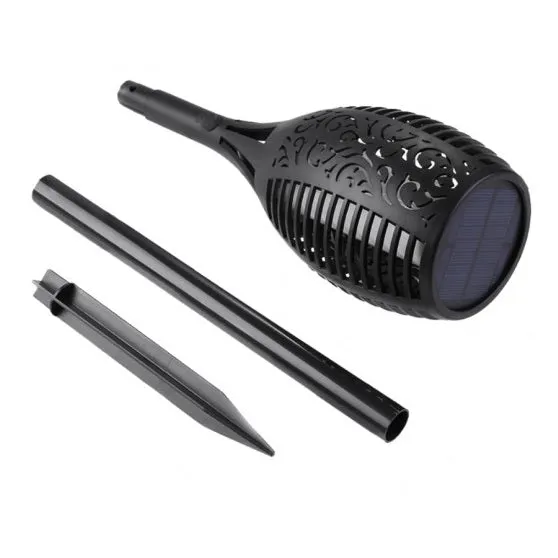 [Type 1] Solar Lamp Flickering Flame Light for Home and Outdoor