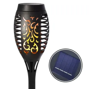 [Type 1] Solar Lamp Flickering Flame Light for Home and Outdoor