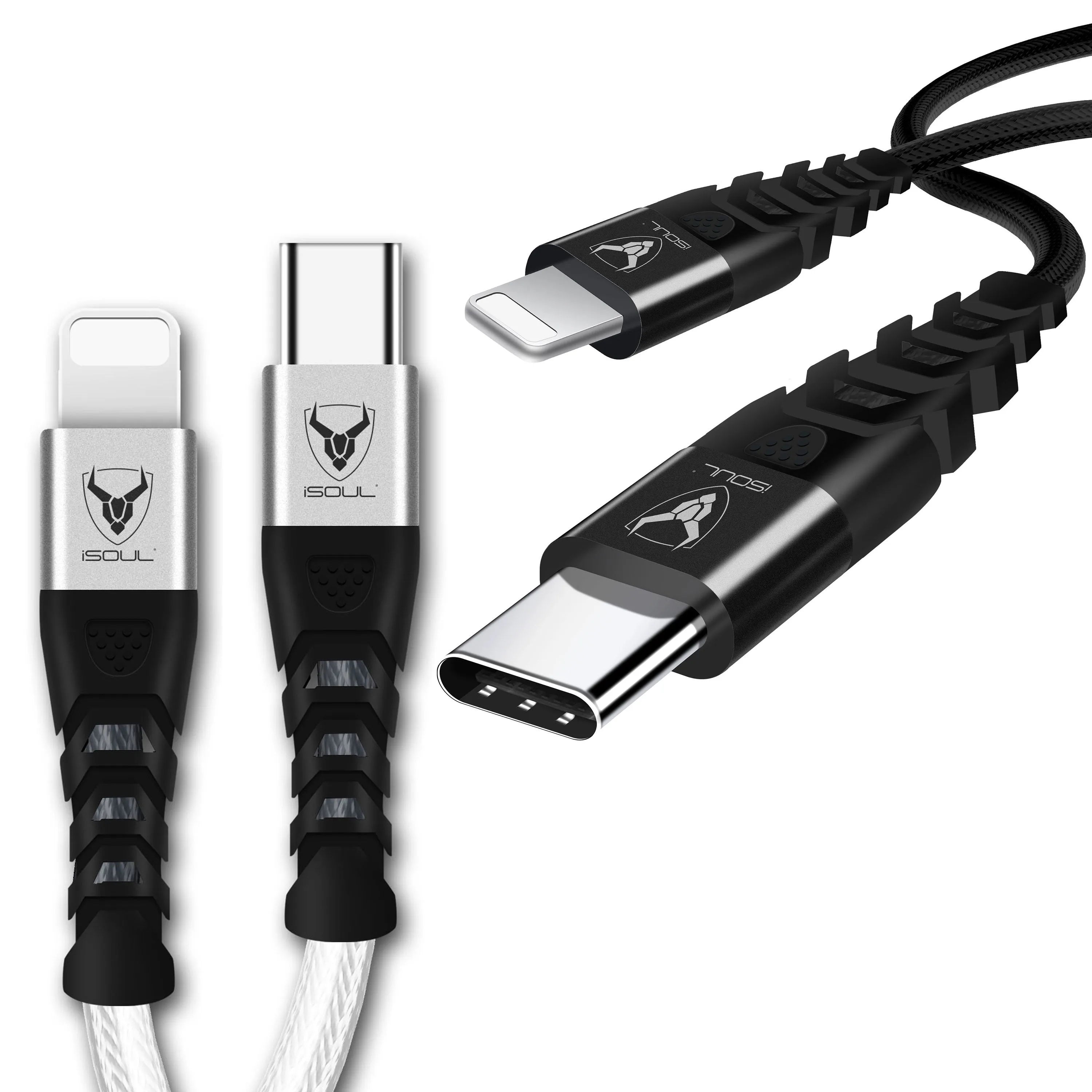 USB-C to Lightning Cable iPhone Charger Cable Supports PD