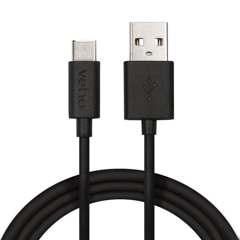 Veho Pebble USB-A to USB-C™ Universal Charge and Sync 1m/3.3ft Cable