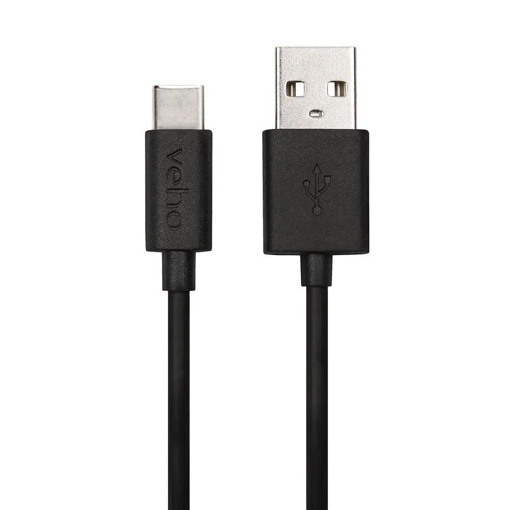 Veho Pebble USB-A to USB-C™ Universal Charge and Sync 1m/3.3ft Cable