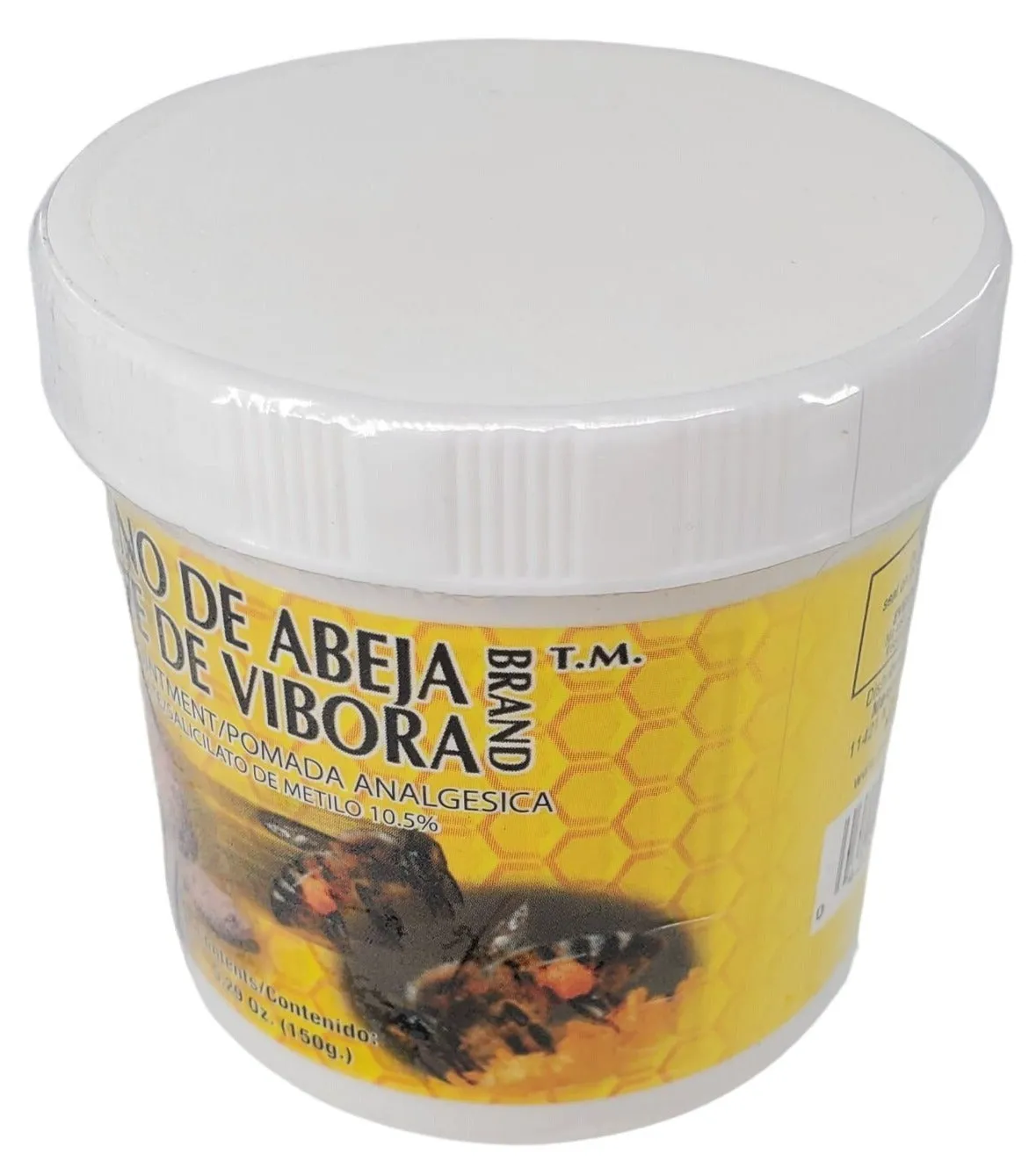 Veneno de Abeja Aceite de Vibora Analgesic ointment 5.29 oz(150G) container