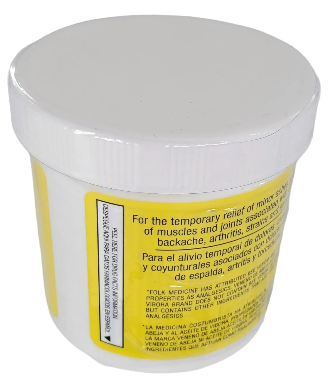 Veneno de Abeja Aceite de Vibora Analgesic ointment 5.29 oz(150G) container