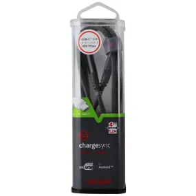Ventev (4-Ft) USB-C to USB-A Charge/Sync Braided Cable - Steel Gray
