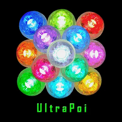 Vortex Sock Poi Handle (Individual Poi for 3 poi or Replacement)
