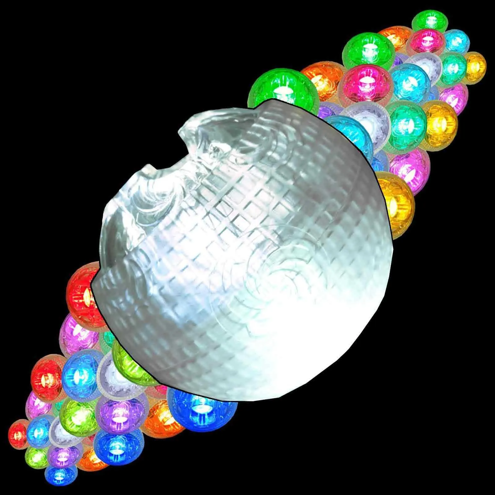 Vortex Sock Poi Handle (Individual Poi for 3 poi or Replacement)