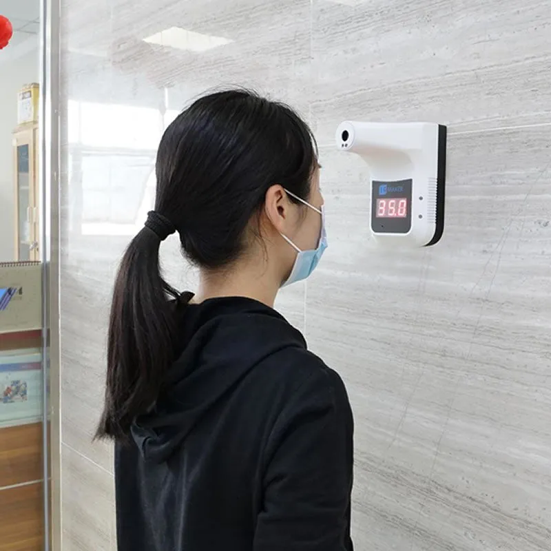 Wall-Mounted Non-Contact Infrared Thermometer