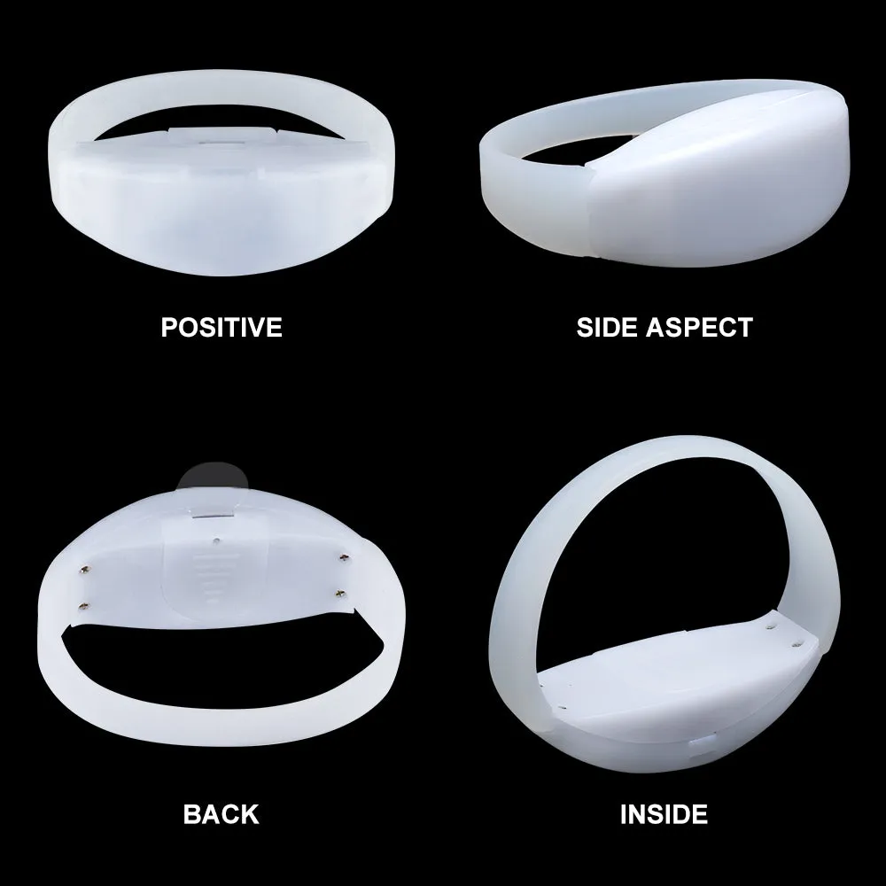 Wholesale Remote Controlled LED Wristbands (400PCS/1 Carton GFB005 Bracelets)