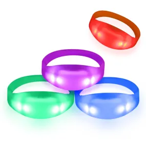 Wholesale Remote Controlled LED Wristbands (400PCS/1 Carton GFB005 Bracelets)